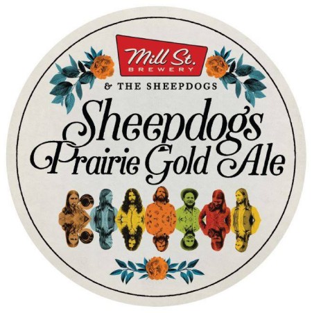Mill Street Brewery & The Sheepdogs Release Sheepdogs Prairie Gold Ale