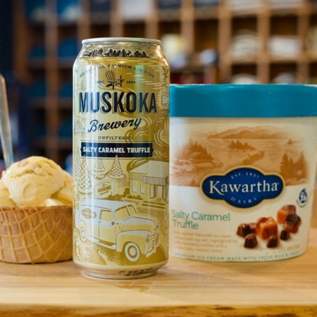 Muskoka Brewery & Kawartha Dairy Release Salty Caramel Truffle Bock