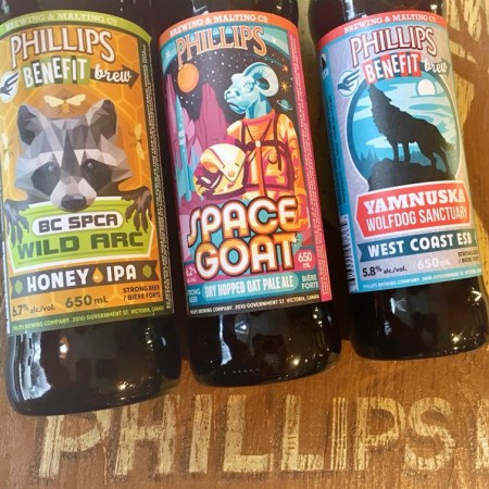 Phillips Brewing Releases 2018 Benefit Brews & Brings Back Space Goat