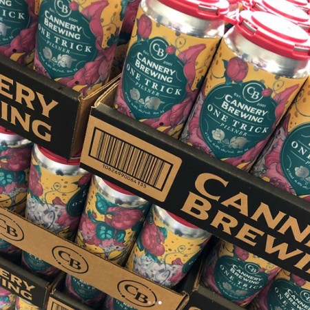 Cannery Brewing Limited Edition Can Series Continues with One Trick Pilsner