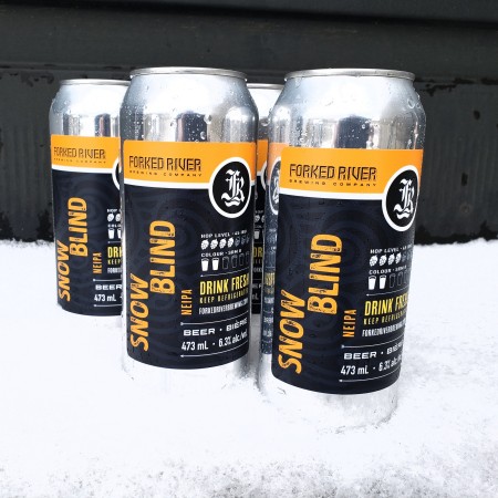 Forked River Brewing Releases Snow Blind NEIPA