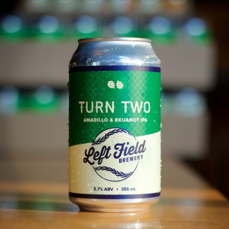 Left Field Brewery Launches Turn Two IPA Series with Amarillo & Ekuanot Edition