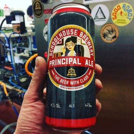 Schoolhouse Brewery Releasing Cans of Principal Ale