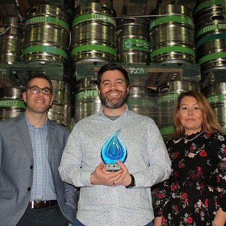 Steam Whistle Brewing Receives Water Conservation Award