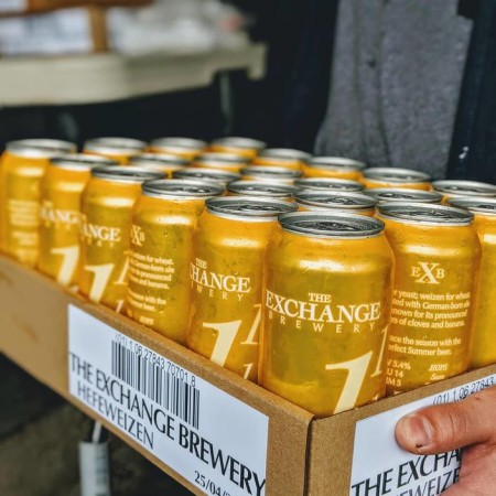 The Exchange Brewery Hefeweizen Out Now in Cans
