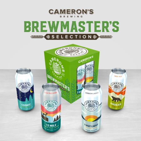 Cameron’s Brewing Launches New Brewmaster’s Selection Pack for Spring-Summer 2018