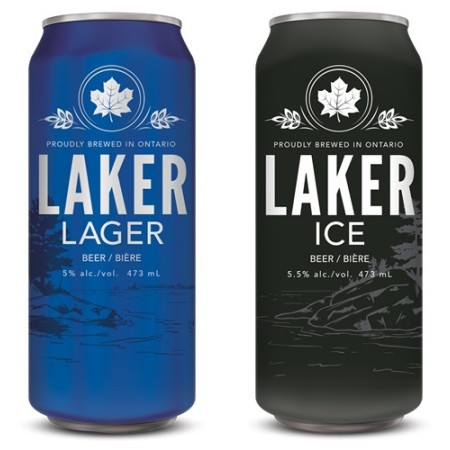 Brick Brewing Launches New Look for Laker Beer Brands