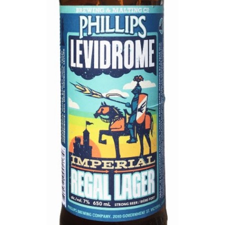 Phillips Brewing Releases Levidrome Imperial Regal Lager
