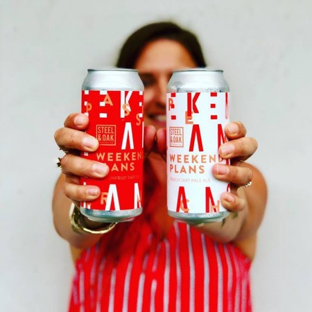 Steel & Oak Brewing Brings Back Weekend Plans Tart Pale Ale in Passionfruit & Peach Flavoured Variants