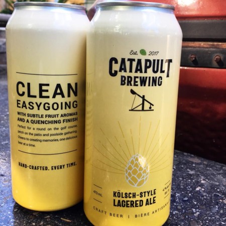 Catapult Brewing Releases Kölsch-Style Lagered Ale