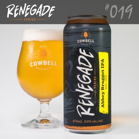 Cowbell Brewing Renegade Series Continues with Abbey Braggot IPA
