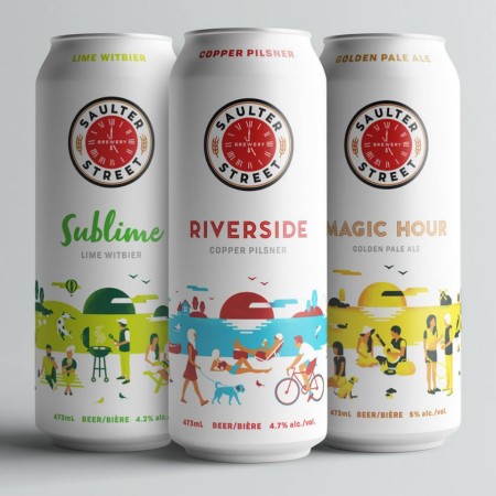 Saulter Street Brewery Launches New Cans for Riverside Pilsner & Two Other Brands