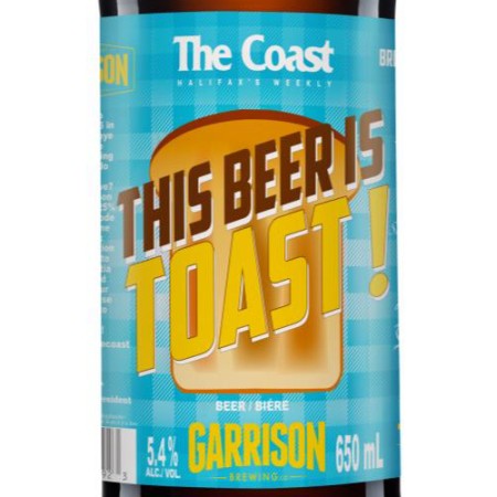 Garrison Brewing Releases This Beer Is Toast! to Benefit Feed Nova Scotia