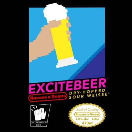 Ravens Brewing and Doan’s Craft Brewing Releasing Excitebeer Sour Weisse
