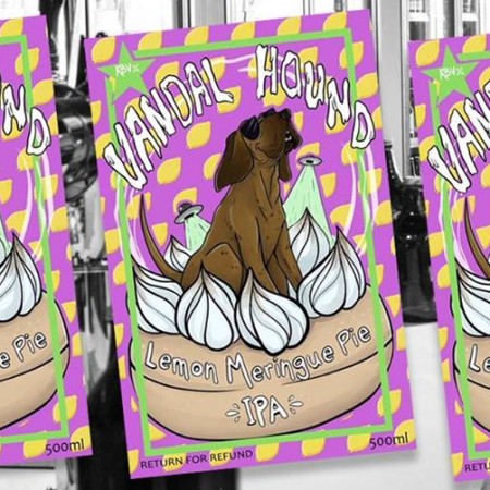 Roof Hound Brewing and Vandal Doughnuts Releasing Vandal Hound Lemon Meringue IPA