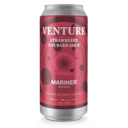 Mariner Brewing Releasing Venture Strawberry Rhubarb Sour