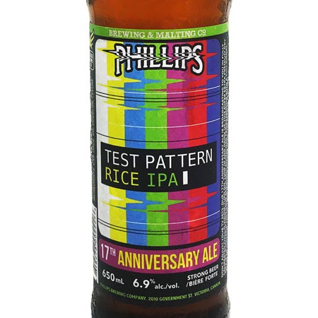 Phillips Releases Test Pattern Rice IPA 17th Anniversary Ale