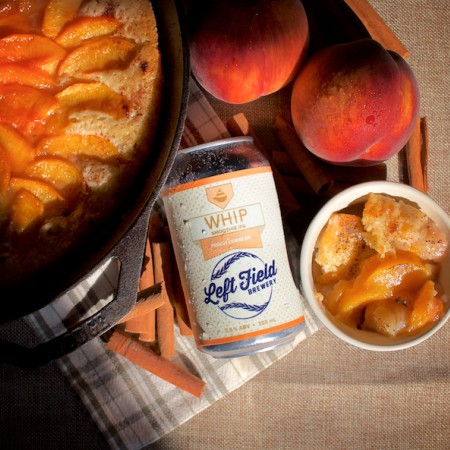 Left Field Brewery Releases Peach Cobbler Version of WHIP Smoothie IPA