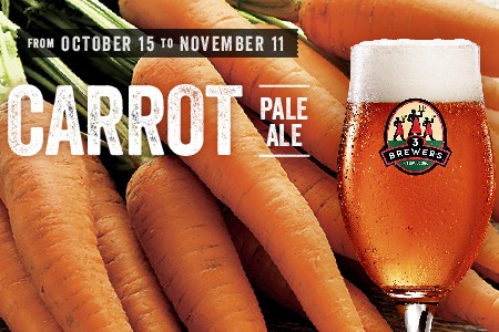 Les 3 Brasseurs/The 3 Brewers Releases Carrot Pale Ale for Local Food Banks
