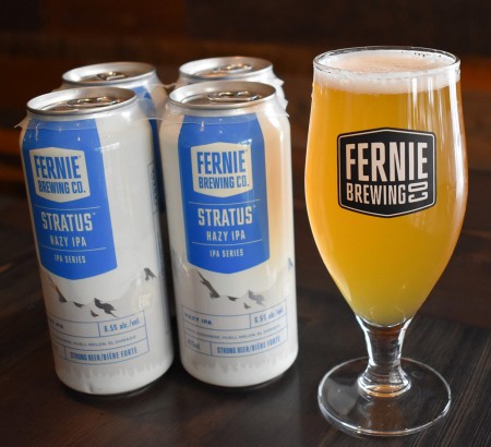 Fernie Brewing IPA Series Continues with Stratus Hazy IPA