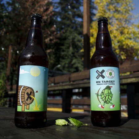 Foamers’ Folly Brewing and Northwest Hop Farms Releasing On Target Fresh-Hop Saison