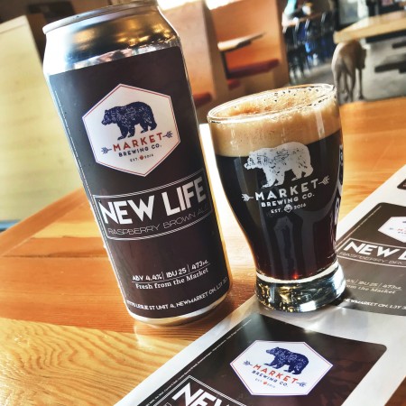 Market Brewing Releases New Life Raspberry Brown Ale