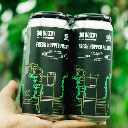 Moody Ales Releases Pair of Fresh Hopped Beers