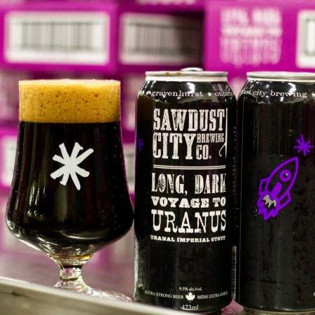 Sawdust City Brewing Bringing Back Long, Dark Voyage to Uranus Imperial Stout