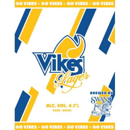 Swans Brewpub Releases Lager for University of Victoria Vikes Athletics