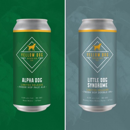 Yellow Dog Brewery Releases Two Fresh Hop Ales
