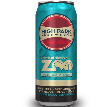 High Park Brewery and Friends of High Park Zoo Release Peacock Pilsner