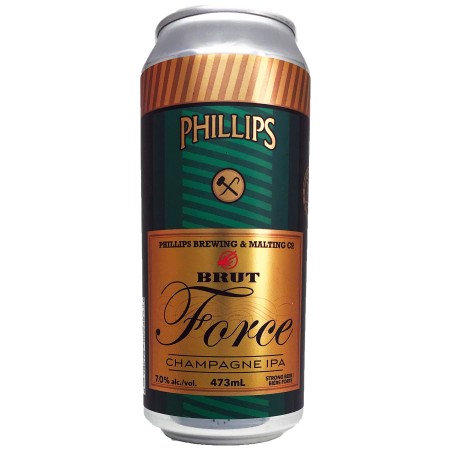 Phillips Brewing Releases Brut Force Champagne IPA