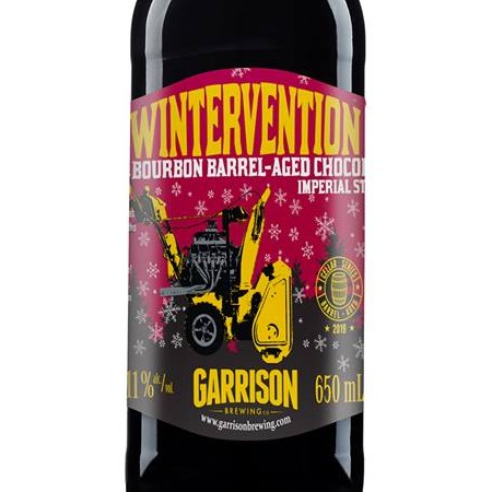 Garrison Brewing Releases Cherry Bourbon Barrel-Aged Wintervention
