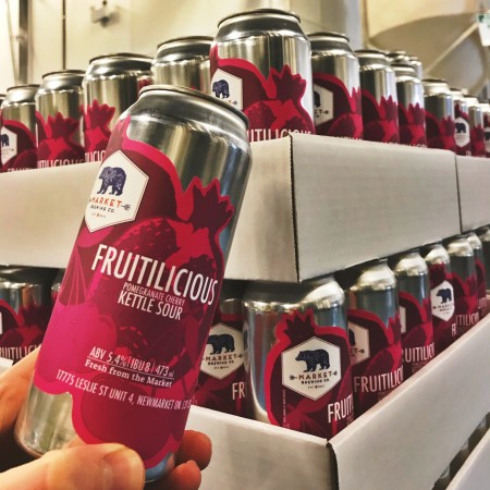 Market Brewing Releases Fruitilicious Pomegranate Cherry Kettle Sour