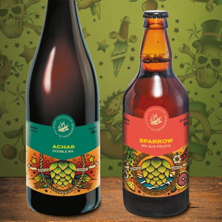 Microbrasserie Le Naufrageur Launches IPA Series with Achab Double IPA and Sparrow IPA Aux Fruits