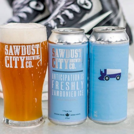 Sawdust City Brewing Releases Anticipation Is Freshly Zambonied Ice Belgian Ale