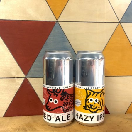 Luppolo Brewing Releases Cans of Missing Lynx Hazy IPA and Gold Medal Deer Northwest Red Ale