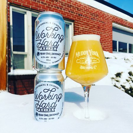 Muddy York Brewing Releases Working Hard NEIPA, Brings Back Ward 1: Cascade Pale Ale