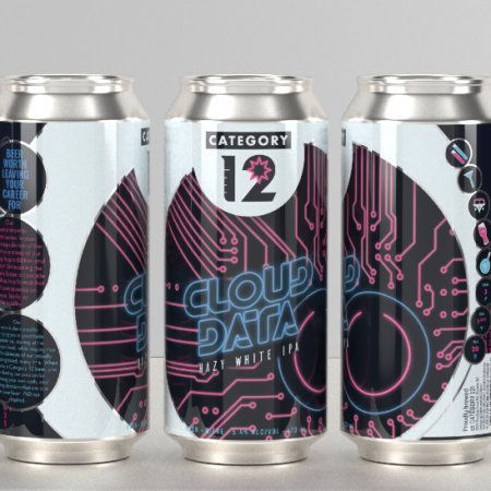Category 12 Brewing Releases Cloud Data Hazy White IPA