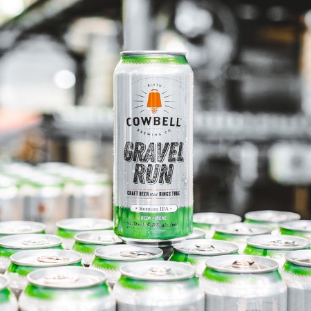 Cowbell Brewing Announces Wide Release for Gravel Run Session IPA