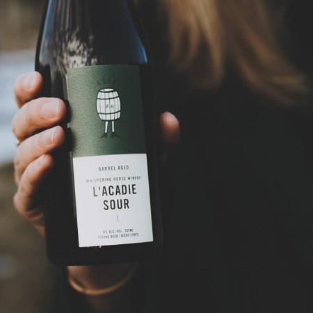 Field House Brewing and Whispering Horse Winery Release L’Acadie Sour