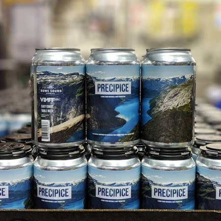 Howe Sound Brewing and Vancouver International Mountain Film Festival Release Precipice East Coast Table Beer