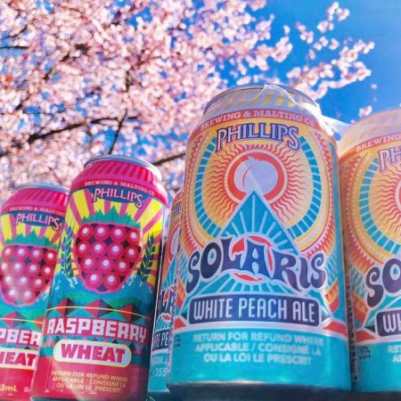Phillips Brewing Brings Back Solaris White Peach Ale and Raspberry Wheat Ale