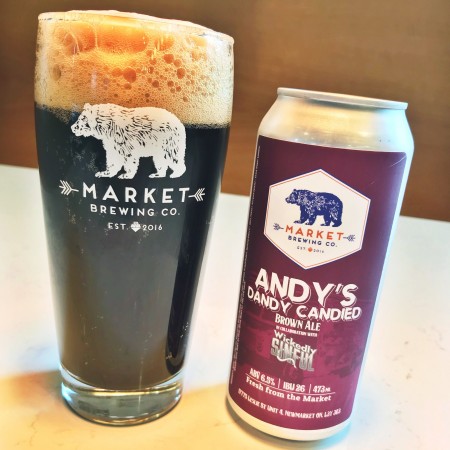 Market Brewing and Wickedly Sinful Release Andy’s Dandy Candied Brown Ale