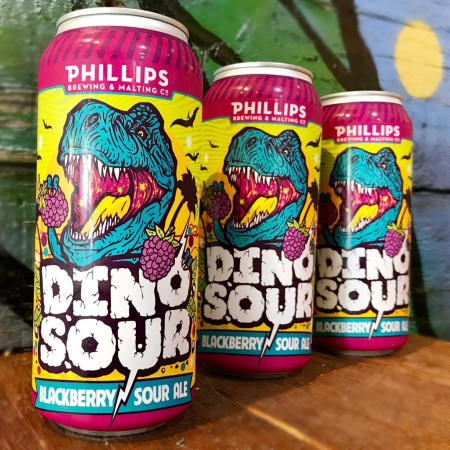 Phillips Brewing Brings Back Dinosour Blackberry Sour Ale