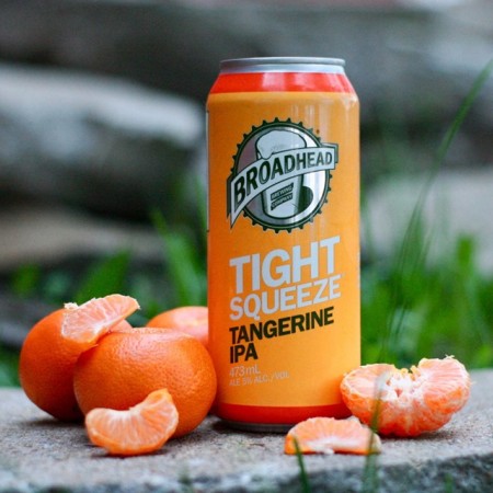 Broadhead Brewing Releases Tight Squeeze Tangerine IPA at LCBO and ANBL