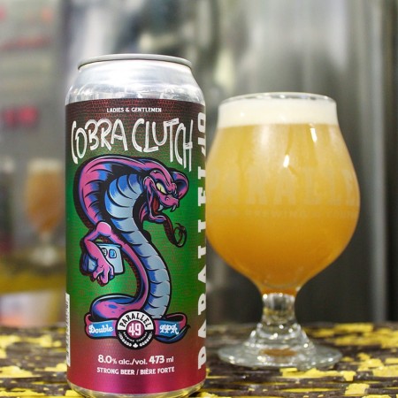 Parallel 49 Brewing Releases Cobra Clutch Double IPA