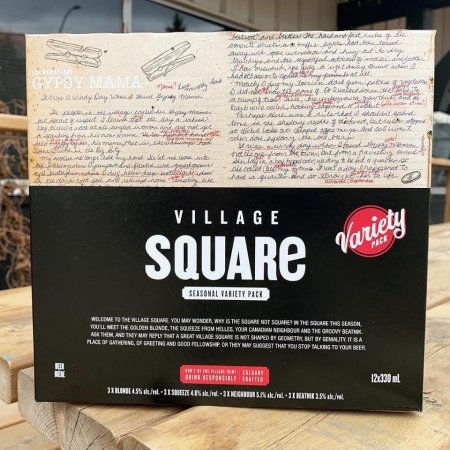 Village Brewery Showcasing Literary Arts on Latest Village Square Mixed Pack