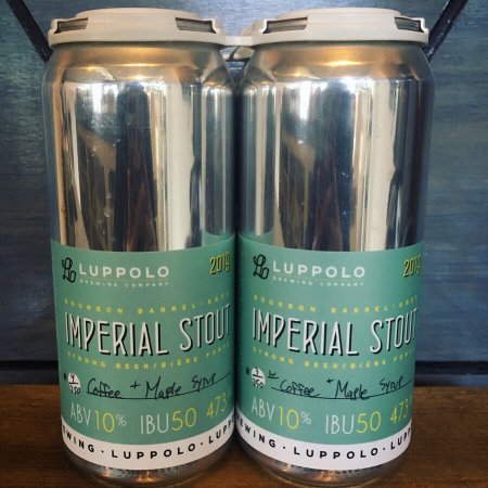 Luppolo Brewing Recalls Bourbon Barrel Aged Imperial Stouts with Adjuncts