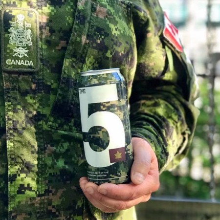 Sober Island Brewing and 5th Canadian Army Division Release The 5 Blonde Ale